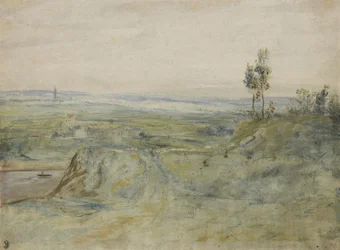 La Plaine, Blick von den Höhen von Meudon